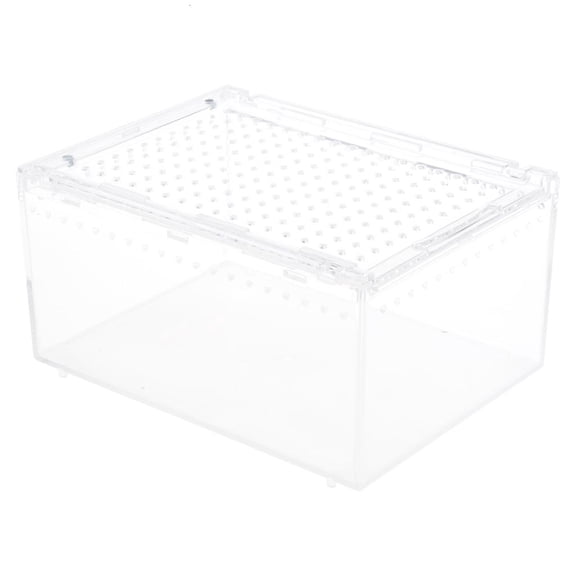 LAIQIEN Acrylic Reptile Terrarium Breeding Box Turtles Cage Arboreal Tarantula