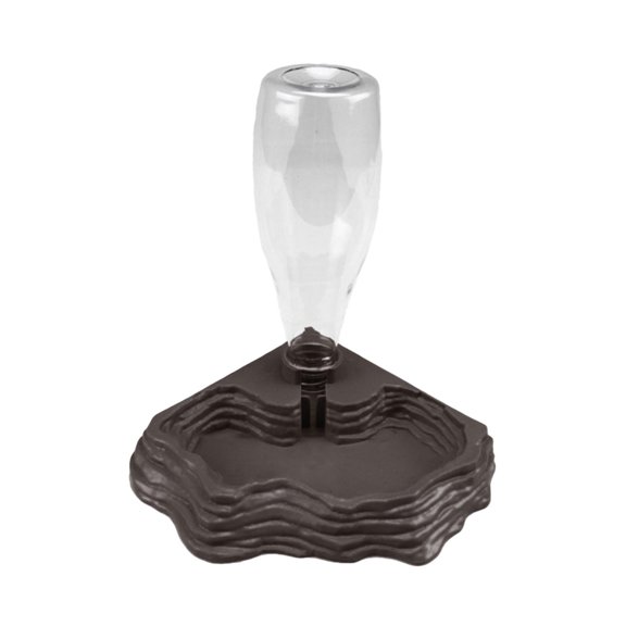 LAIQIEN Automatic Reptile Feeder Waterer Tortoise Drinker Water Bowl Small Animal Dispenser Terrarium Corner Dish for Lizard