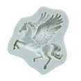 LAIQIEN Baking Cake Molds Silicone Fondant Mould Bakeware Flying Horse ...