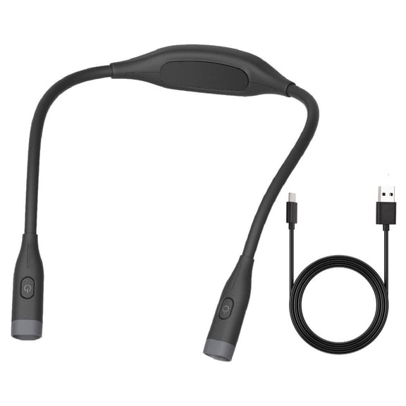 LAIQIEN Bendable LED Neck Light 3 Brightness Levels Suitable for Crafts Travelers
