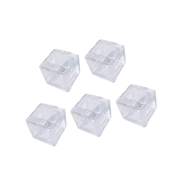 LAIQIEN Billiard Chalk Storage Box Portable Plastic Billiard Chalk Powder Box Clear Chalk Protections Box Billiard Accessories