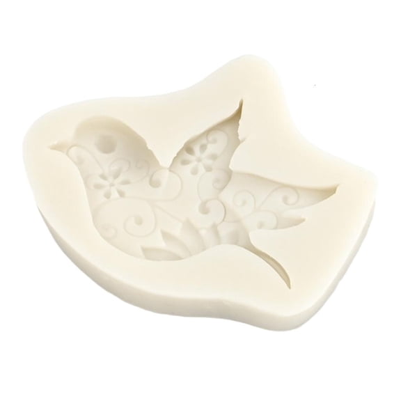 LAIQIEN Bird Pattern Silicone Molds Fondant Cake Molds Homes Baking Making Supplies