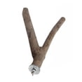 thumbnail image 1 of LAIQIEN Bird Toy Natural Wood Stand Perch for Cockatiel Conure Parakeet, 1 of 9