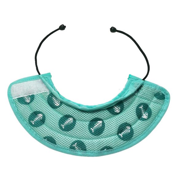 LAIQIEN Breathable Cats Recovery Collar Practical Adjustable Cat Cone Shape Collar Designed to Aid Healing After Surgery