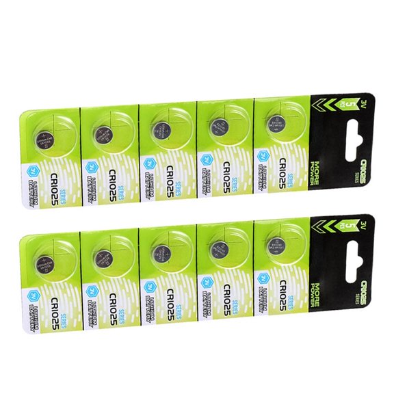 LAIQIEN CR1025 Coin Cell Battery LeakProof Design Stable Output CR1025 Battery 5/10pcs
