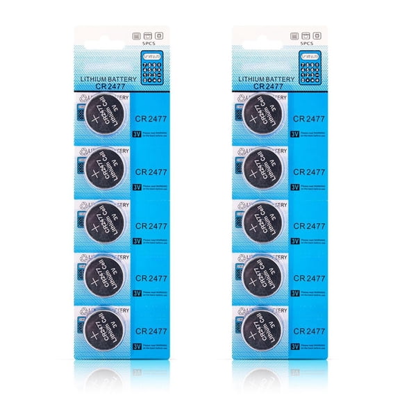 LAIQIEN CR2477 3V Lithium Button Batteries CR2477 Battery for Daily Use Electronics