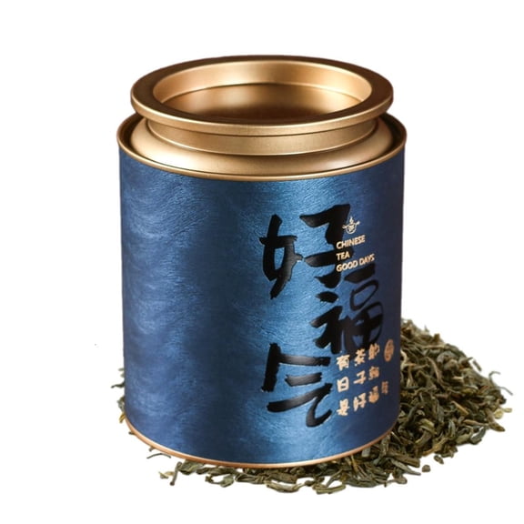 LAIQIEN Compact Tea Container Small Tea Canister Tea Storage Box Sealing Tea Case
