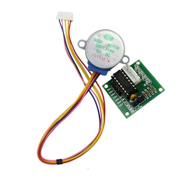 LAIQIEN Completes 5V Stepper Motor & ULN2003 Controller Package Easy Wiring Designing
