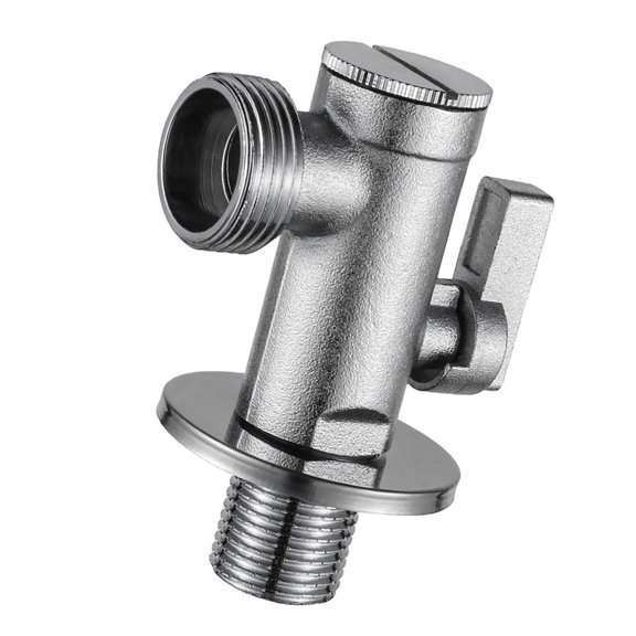 LAIQIEN Copper Angle Valves With Filter Screen Water Heater Filling Valves Easy to Use