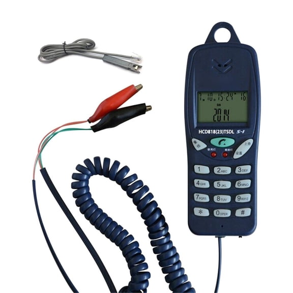 LAIQIEN Corded Telephone With Caller Identification For Communication Line Checking Machine Networking Line Checking Tool