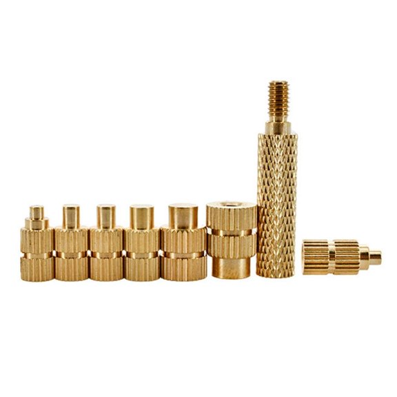 LAIQIEN Corrosion Resistant Brass Welding Insert Nut Quick Installation Heat Fusions Nut