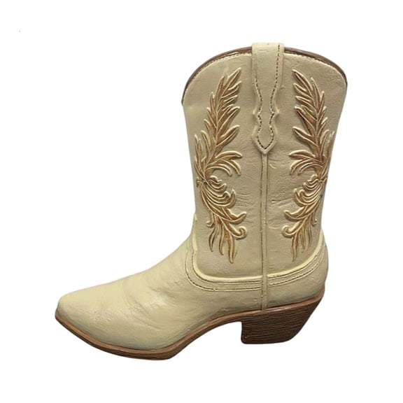 LAIQIEN Creative Cowboy Boot Design Resin Planter Vases Perfect For Outdoor Indoor Use