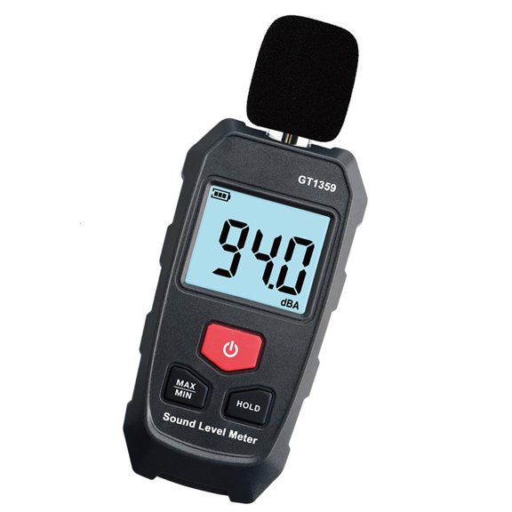 LAIQIEN Easy To Use Digital Decibel Reader Sound Level Meter With Lock Function And Low Power Consumption For Various Using