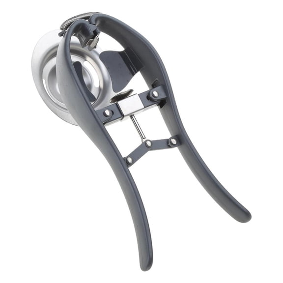 LAIQIEN Egg Opener Egg Yolk Automatic Egg Cracking Tool Easy Eggshell Cutter Stainless Steel Eggshell Cutter Egg Separator