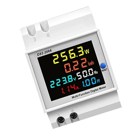 LAIQIEN Electric Energy Frequency Meter Home Digital Display Electricity Meter Easy Use