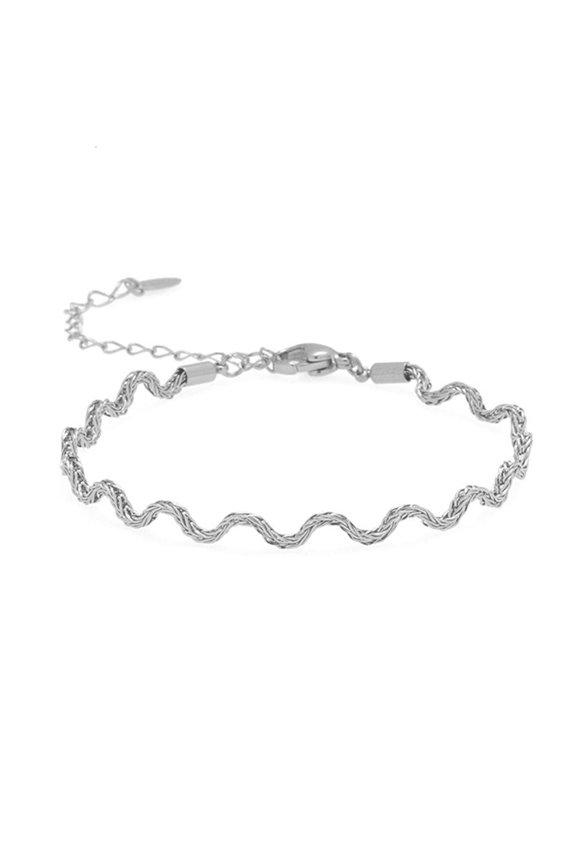 Fashionable Chain Bracelet Flexible Sizing Portable Body Jewelry Statement Pieces for Trendy Women Casual Occasions