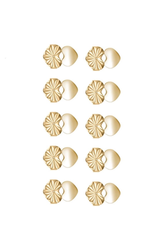 Fashionable Earplug Backs Practical Earring Backs for Droopy Ears Large Heart Lifter Support for Heavy Earrings