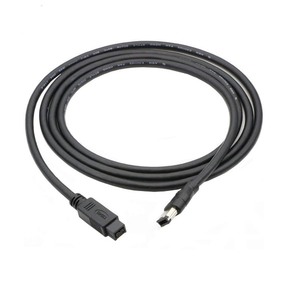 LAIQIEN Firewire 800 to 400 IEEE 1394 Cable 6 Pin to 9Pin Adapter Cable for Printer