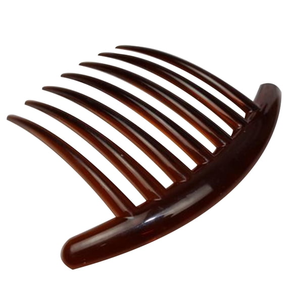 LAIQIEN French Twist 7 Teeth Large for Shell Celluloid Flexible Durable French Hair Comb