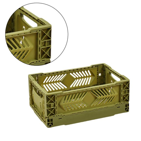 LAIQIEN Functional Storage Basket Creative Foldable Storage Box Efficient Storage Basket for Indoor Use and Small Items