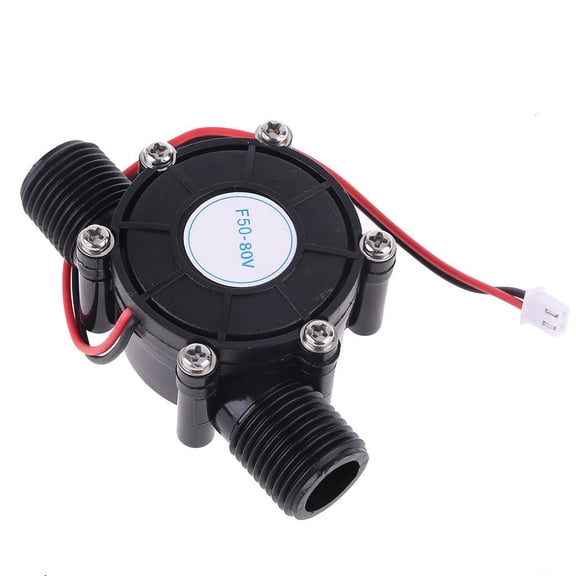 LAIQIEN G1/2" Micro Hydro Water for Turbine Generator High Efficiency Water Flow Generat