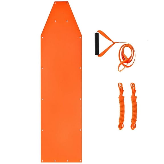 LAIQIEN High Capacity Game Transport Sled with Reinforced Nylons Rope For Grass Sand Mud Snow Terrains