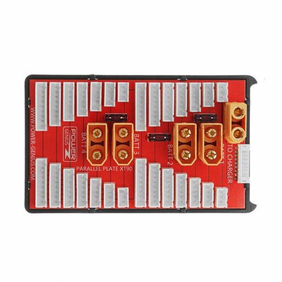 LAIQIEN High Efficiency 4 Port Parallel Charger Board Lipos Battery Charging System Heat Control