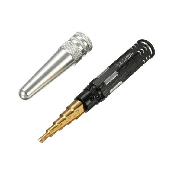 LAIQIEN High Speed Steel Step Reamer Trapezoidal Drill Bit Ideal For Detailed Model Work