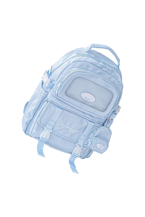 Ita Bag Pins Display Backpack with Insert,Aesthetic Backpack for Anime Cosplay