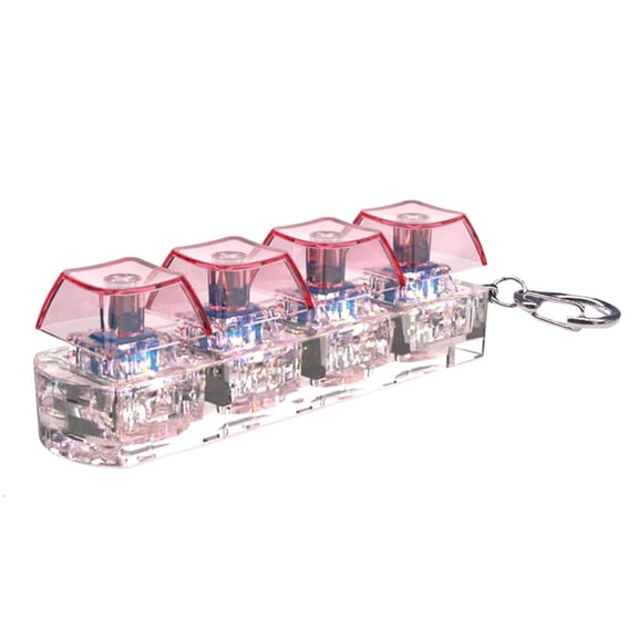 LAIQIEN LED Light Mechanical Keycap Test Toy Switches Tester For Anxiety Relief