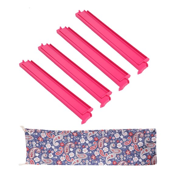LAIQIEN Mahjong Racks Modern Tile Rack with Convenient Pusher And Carry Pouch For Majiang Game, Board Game Easy to Use