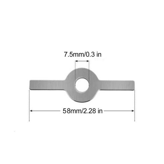 LAIQIEN Meat Grinder Disc Mincer Plate Meat Grinder Replacement Accessories for Kitchen