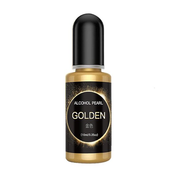 LAIQIEN Metallic Resin Pigment Alcohol Ink Blooming Ink Dripping Ink for DIY Crafts