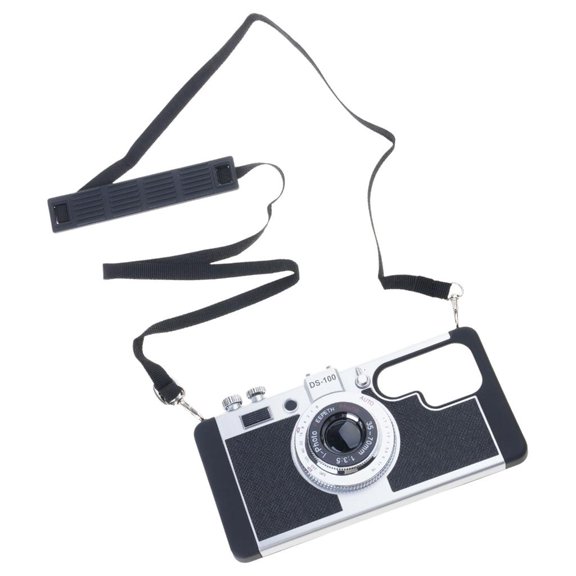 LAIQIEN Mobile Phone 3D Camera Appearance Shell for S25 Ultra Scratchproof Housing Cover Phone Protector Case Shockproof