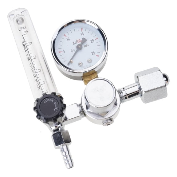 LAIQIEN Multiple Gas Flows Meter Regulator For Argon CO2 Welding 25MPa Pressure Ranges Industrial Use Safety & Easy Installation