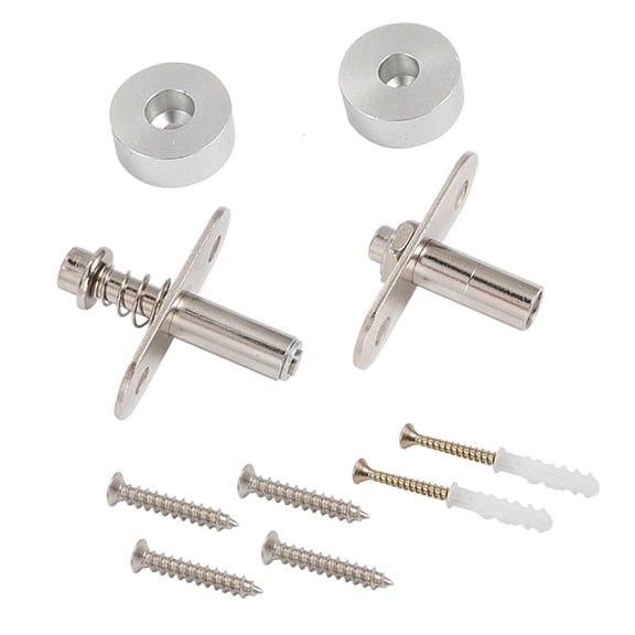 LAIQIEN Multipurpose Adjustable Pivots Door Hinge 360 Degrees Concealed Pivots Hinge