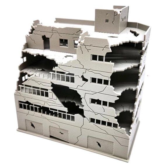 LAIQIEN N Scale 1:144 Building Assembling Model Outland Realism Scene DIY Sand Table