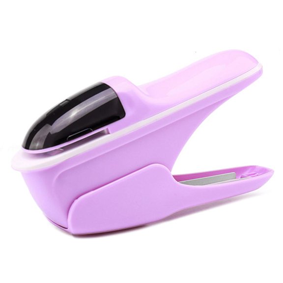 LAIQIEN No for Staples Nail Free Stapler Mini Paper Book Binding Stapling Machine Staple