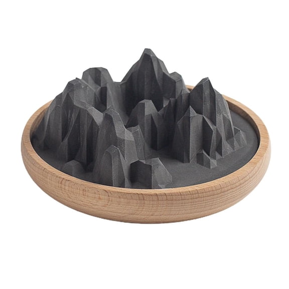 LAIQIEN Nordic Diatomite AromatFragerapy Diffuser Mountain Shape Desktop Ornaments Fragrances Essential Oil Ornament Home Decors