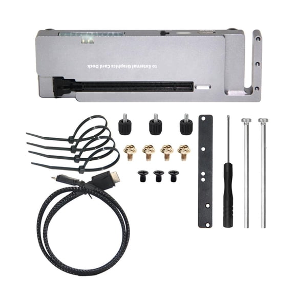 LAIQIEN OCU LINK External GPU Dock with 40Gbps Speed Supports RTX3060 & GTX1060 Easy Installation & Reverse