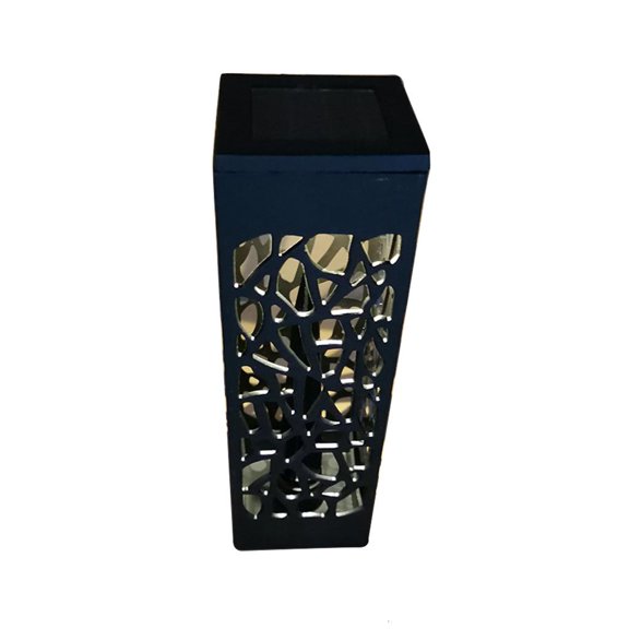 LAIQIEN Outdoor Solar Pathway Lights Hollow Projection Lamp Solar Landscape Lights