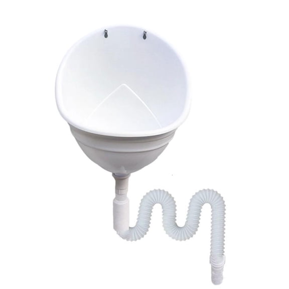 LAIQIEN Outdoor Toilet Waterless Wall Mounted Urinal for Camping, Garden, Basement