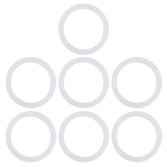 LAIQIEN Pack of 7 Sealing Rings Set silicones Seal for Travel Mugs 0.36 Litre Travel Mugs 0.5 Litre