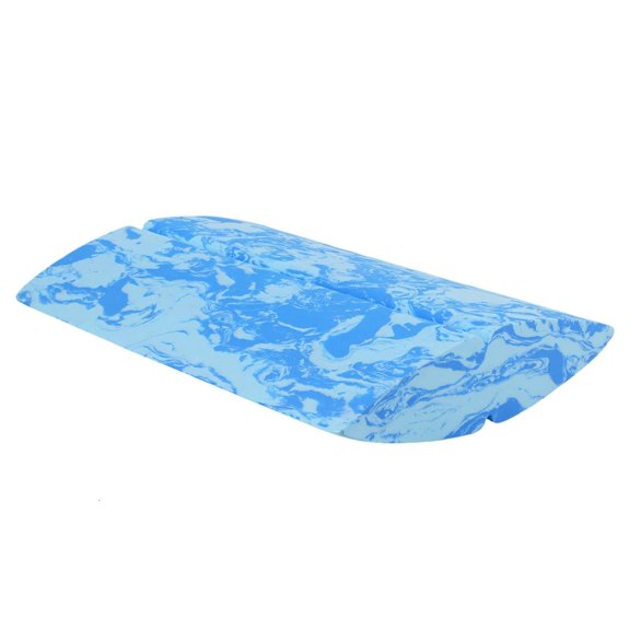 LAIQIEN Patterned Support Block for Pilates and Balance Training, High-Density Practice Aid with Sloped Form and Center Channel for Stretch Use