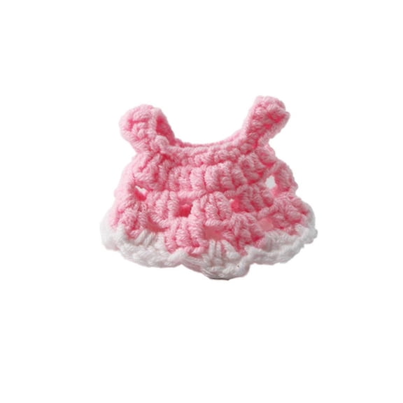 LAIQIEN Pet Clothes Cute Hand Knitted Pet Dress Hamster Dress Small Animals Dress for Lizards Guinea Pigs Fancy Mouse Decors