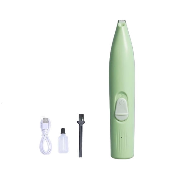 LAIQIEN Pet Dogs Foot Hair Shavers Electric Dogs Shavers Rechargeable Animal Grooming Haircut Shaver Trimmers Professional