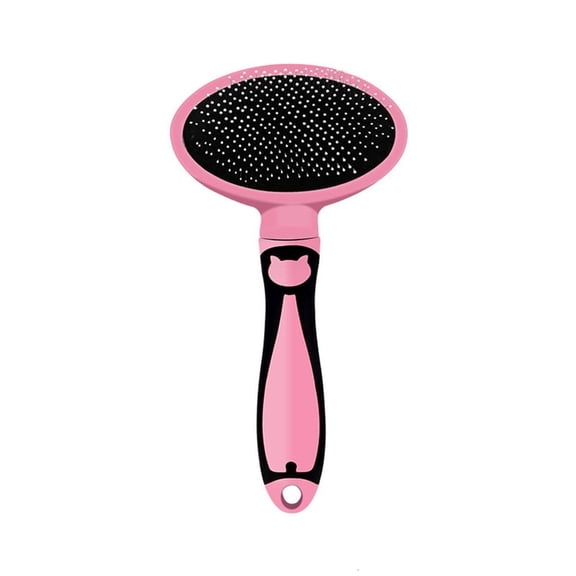 LAIQIEN Pet Slicker Brush Dogs and Cats Brushes for Shedding and Grooming Comfort Handle