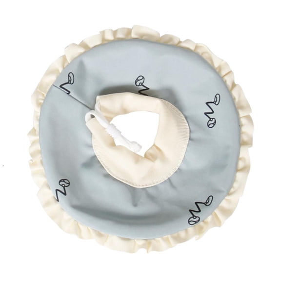 LAIQIEN Pet for Protection Collar Cute Round Shape Adjustable for Small Pet Elizabethan Hamster Gerbil Squirrel Chinchilla Ferre