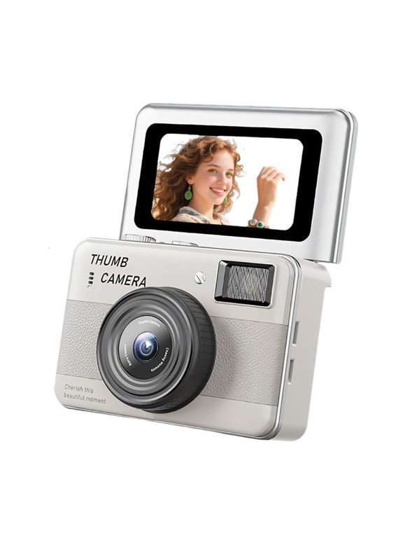 Pocket Sized 1.47Inch LCD Screen Keychain Camera With 6800W Resolution