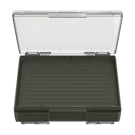 LAIQIEN Portable Fishing Tackle Box Organizers Case Light Weight Fishing Tool Baits Lures Box Double Side Lures Hook Organizers